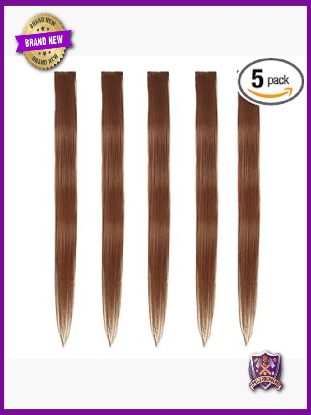 5pcs 18 inch Clip in Hair Extensions 100% Real Human Hair Straight Wavy